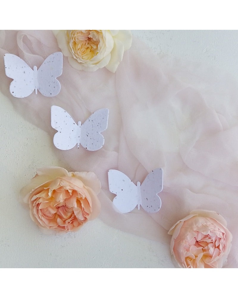 Set of 25 Plantable Butterfly